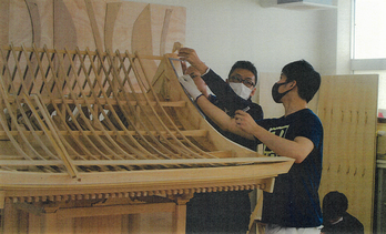 地場材木を使用した社造りと佐渡島内の社寺の修復工事を通して伝統建築、建築技術者の育成及び伝統技法の継承の取組